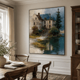 Textured Chateau Serenity | Beige Blue