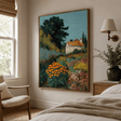 Textured Garden Vibrancy | Colorful Bloom
