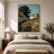 Textured Garden Vibrancy | Colorful Bloom