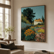 Textured Garden Vibrancy | Colorful Bloom