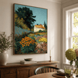 Textured Garden Vibrancy | Colorful Bloom