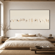 Crowd Scene Art | Minimalist Elegance Vibe