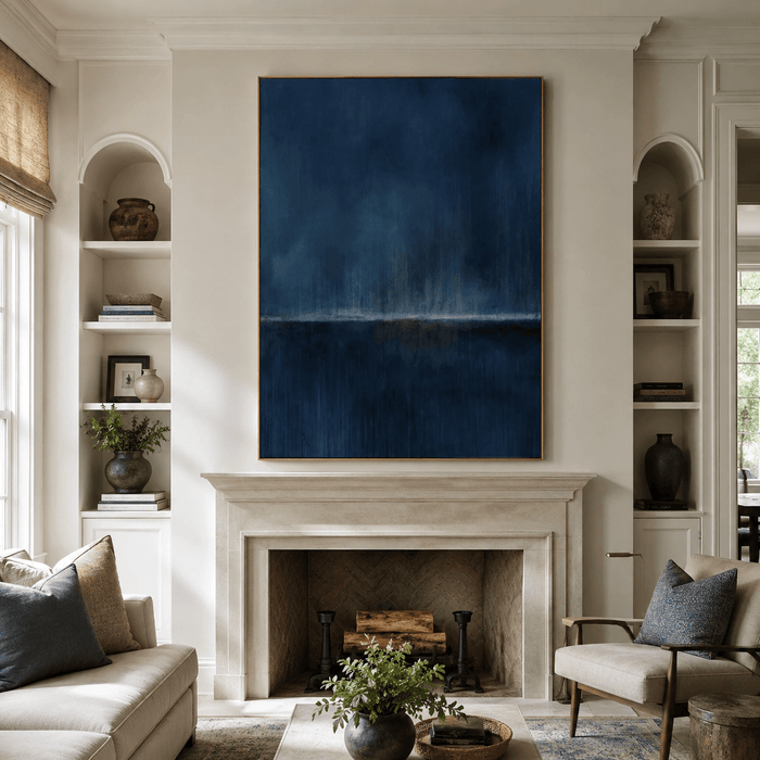 Textured Ocean Opulence | Blue Horizon