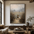 Frog Explorer Art | Whimsical Serenity