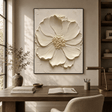Textured Floral Luxe | Cream Blossom