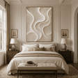 Impressionist Art | Cream Wave Swirl