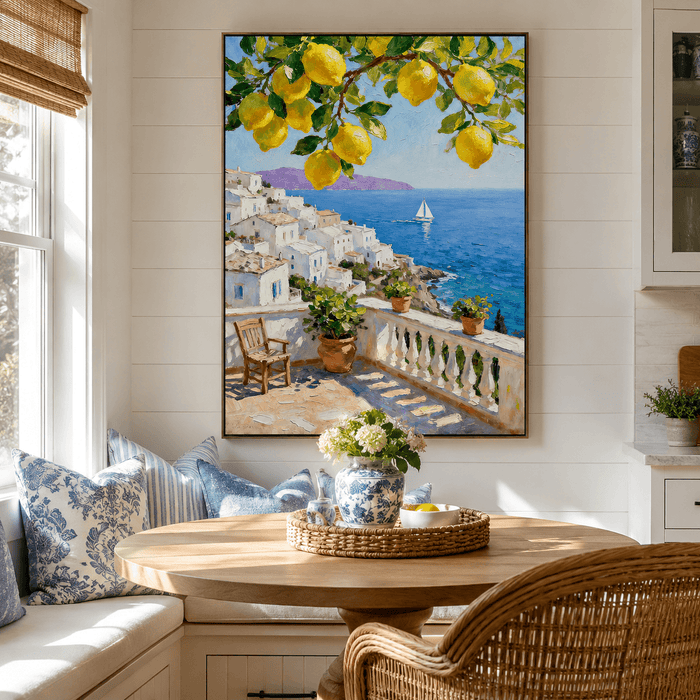 Impressionist Art | Lemon Coast Vista