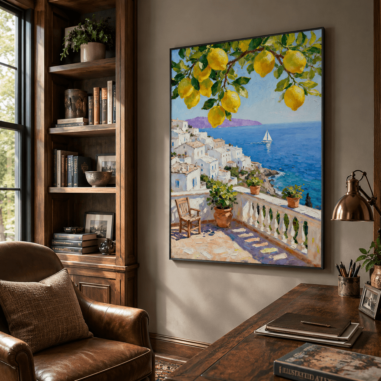 Impressionist Art | Lemon Coast Vista