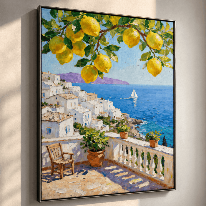 Impressionist Art | Lemon Coast Vista