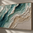 3D-Textured Art | Soft Shore Waves