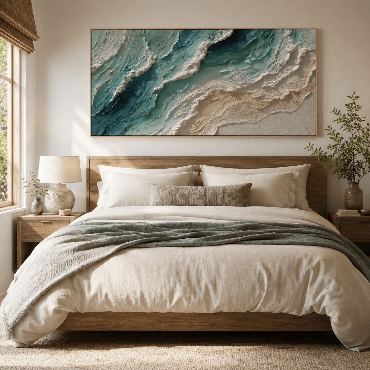3D-Textured Art | Soft Shore Waves