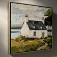 Impressionist Art | Lakeside Cottage Haven