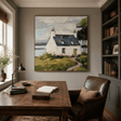 Impressionist Art | Lakeside Cottage Haven