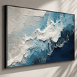 3D-Textured Art | Deep Blue Surf