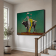 Abstract Art | Bull  Wine Figure