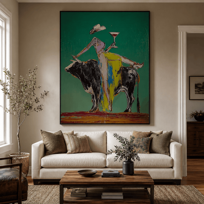 Abstract Art | Cowgirl Wine Ride
