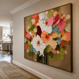 Impressionist Art | Thick Floral Brushstrokes