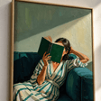 Impressionist Art | Sunlit Reading Hour