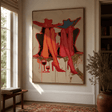 Abstract Art | Wine & Ladies Rest