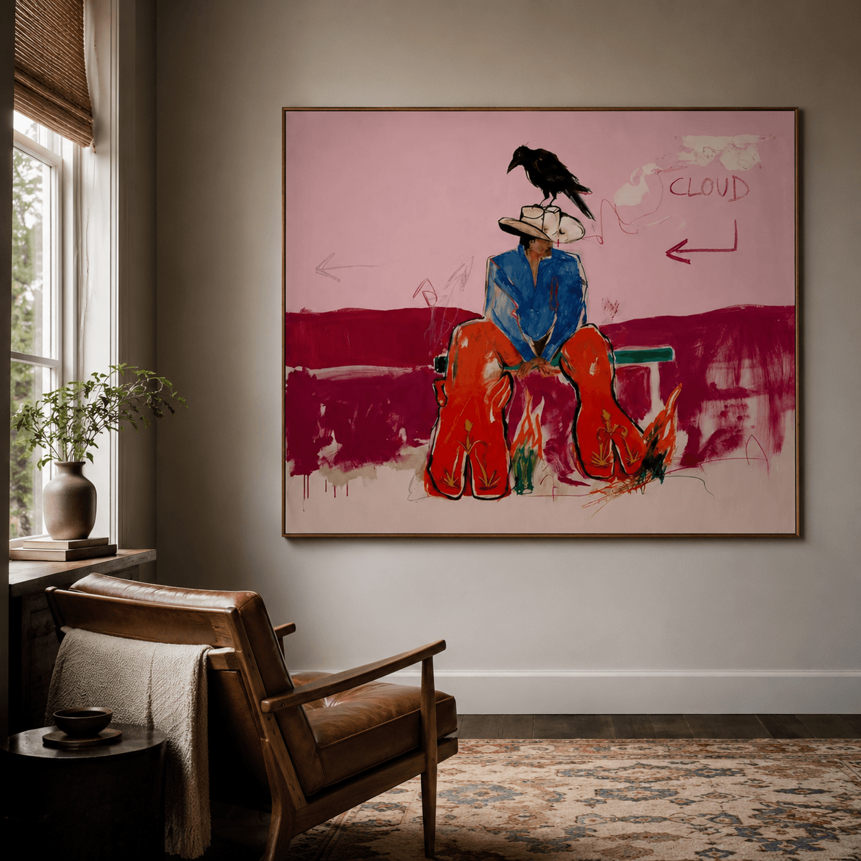 Vintage Americana | Western-Krähenmoment