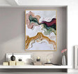 Textured Hue Opulence | Rich Swirls