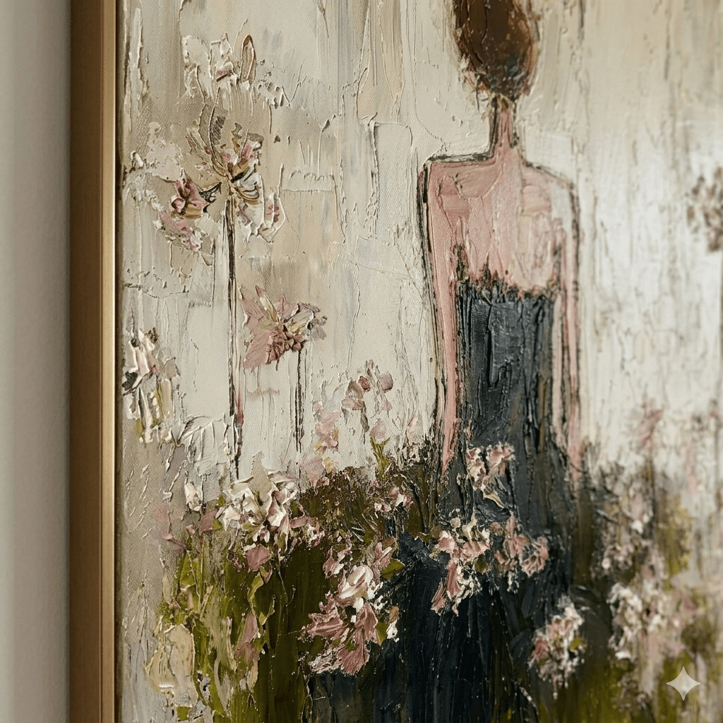 Textured Sylvan Reverie | Blush Petals