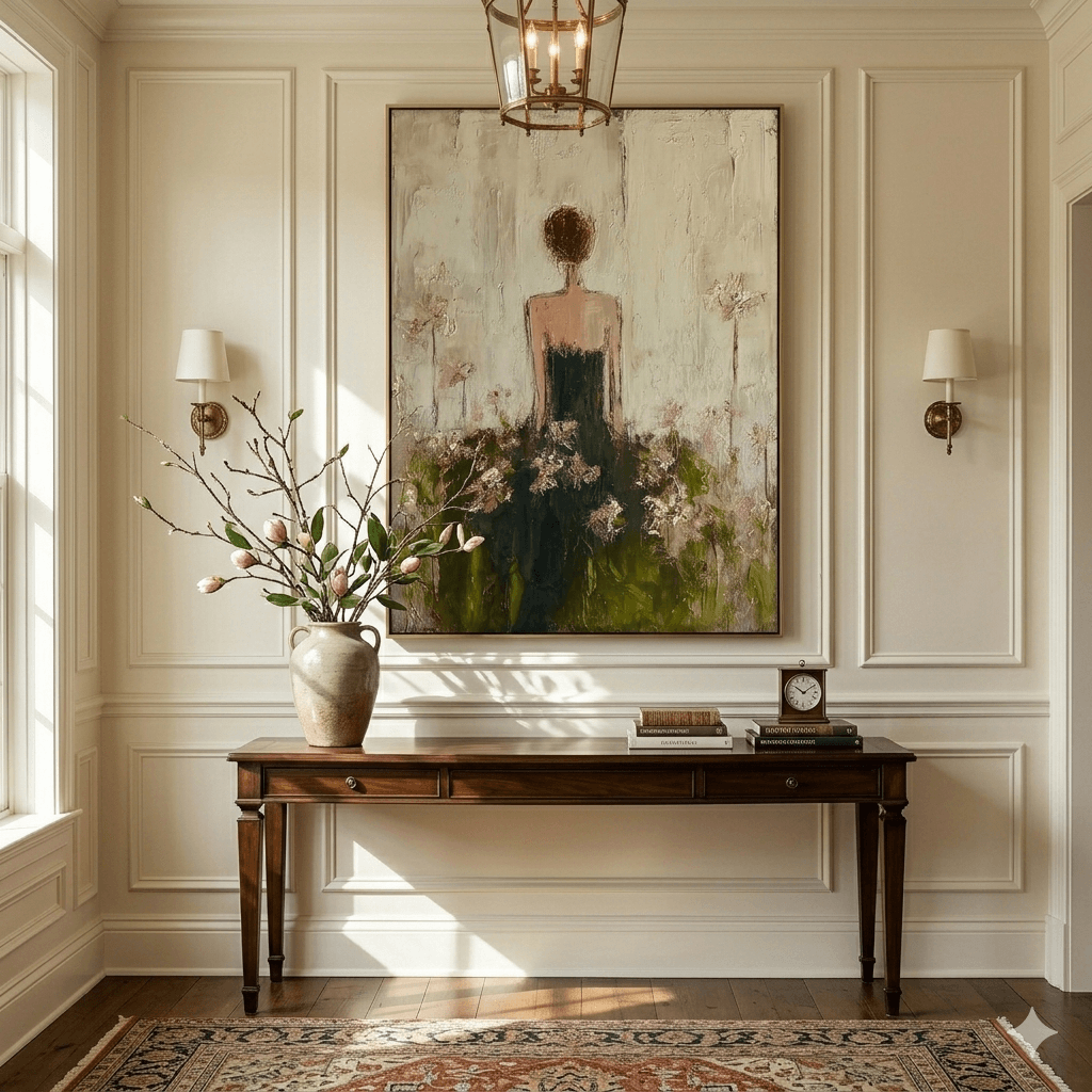 Textured Sylvan Reverie | Blush Petals