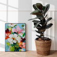 Textured Floral Art | Vibrant Depth