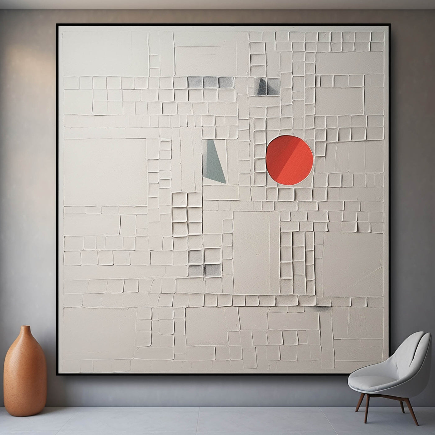 Plaster Art Texture Painting #SG245