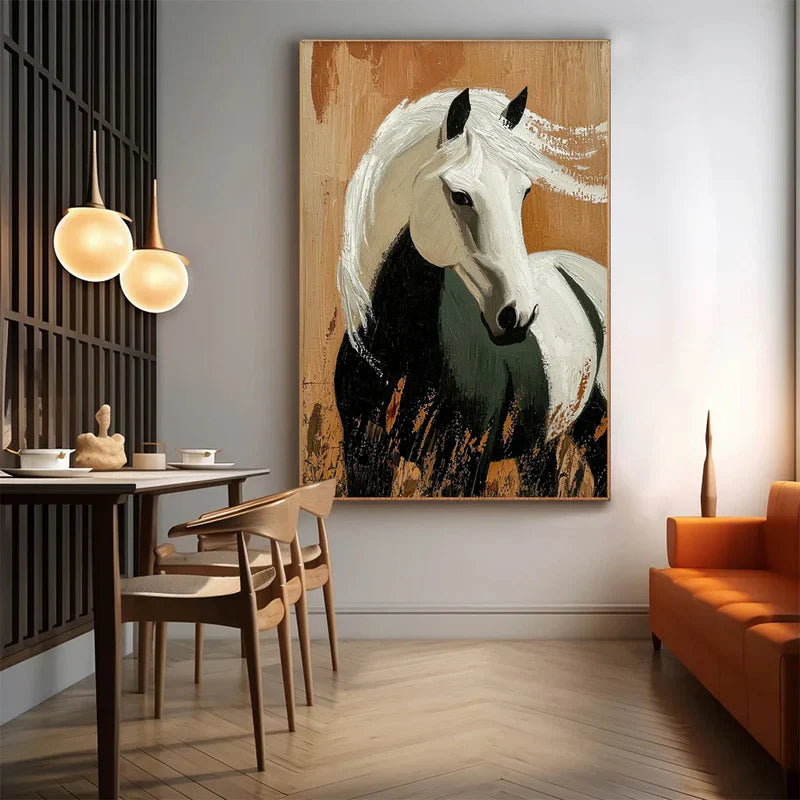 Abstract Horse Animal Wall Art #DL030