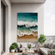 Textured Coastal Opulence | Turquoise Shores
