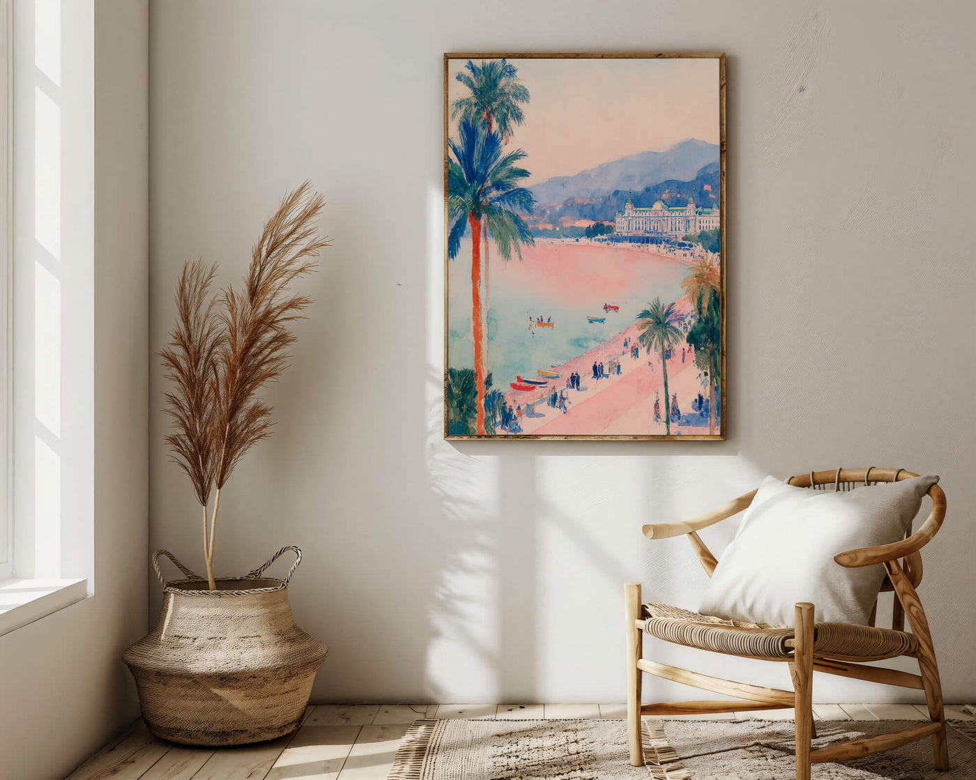 Pastel Riviera Vista | Monaco Coast