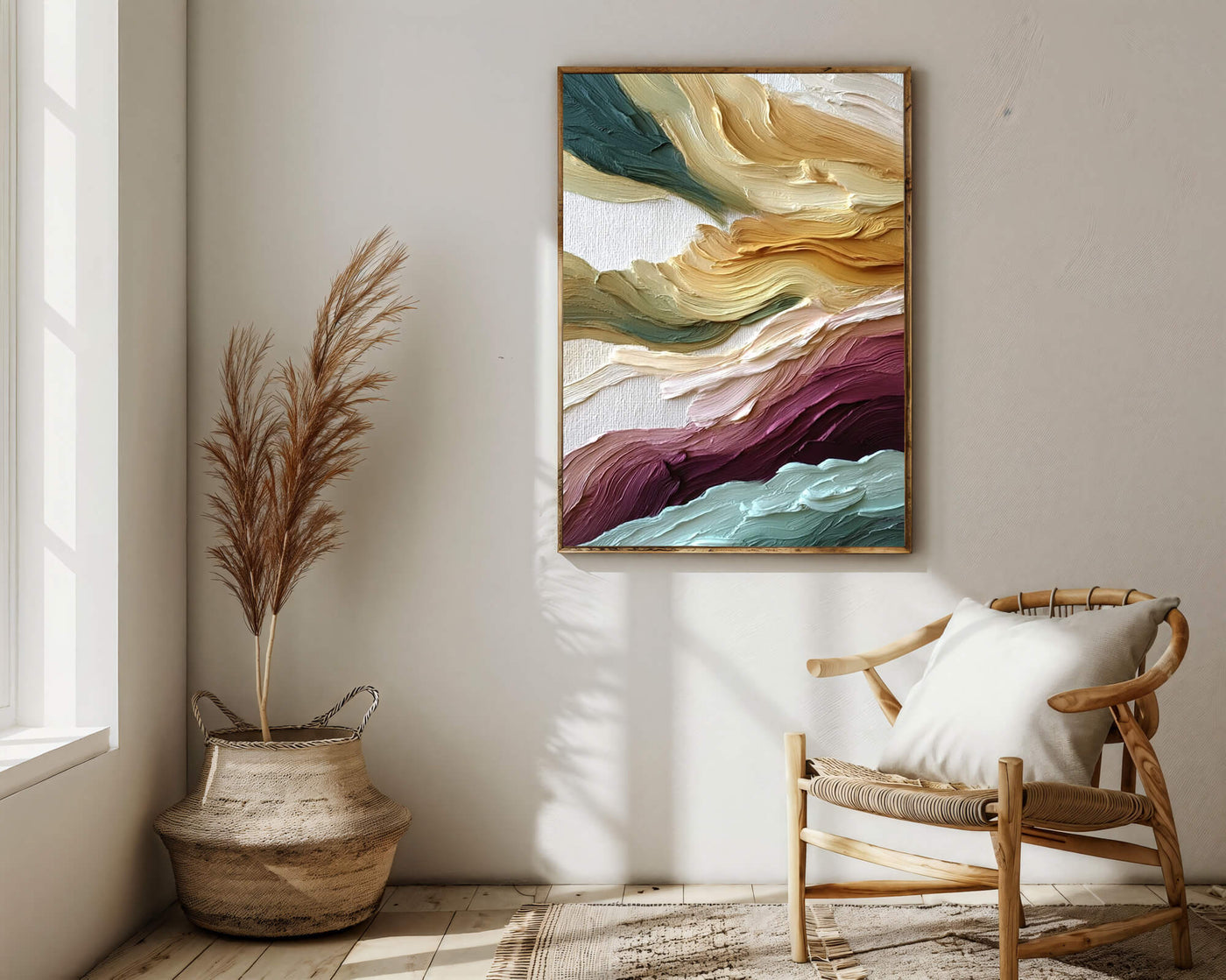 Thick Curved Flow | Earth Swirls