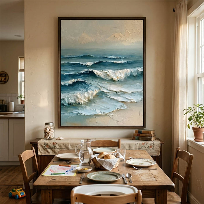 Impressionist Art | Thick Ocean Surf