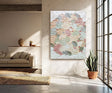 Textured Pastel Swirls | Blush Mint