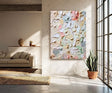 Textured Petal Tapestry | Pastel Blooms