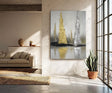 Textured Gilded Spires | Silver Sheen