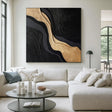 Layered Gilded Currents | Obsidian Flow