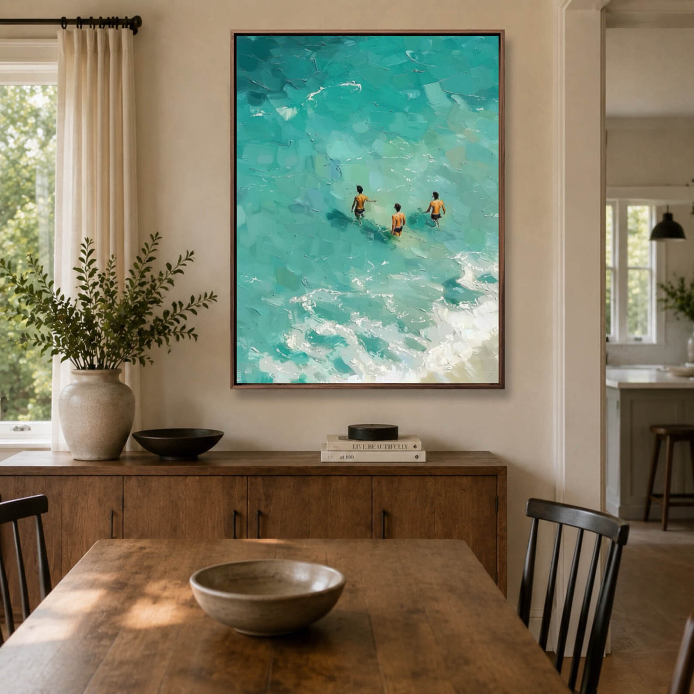 Impressionist Art | Three Ocean Wanderers
