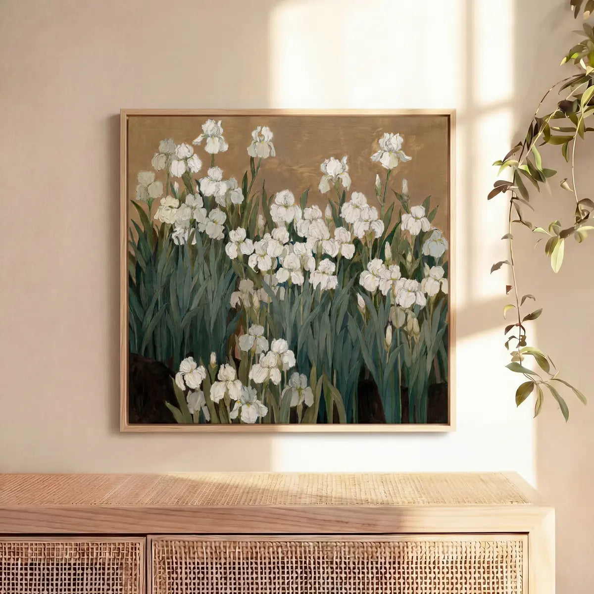 Botanical White Iris | Fields