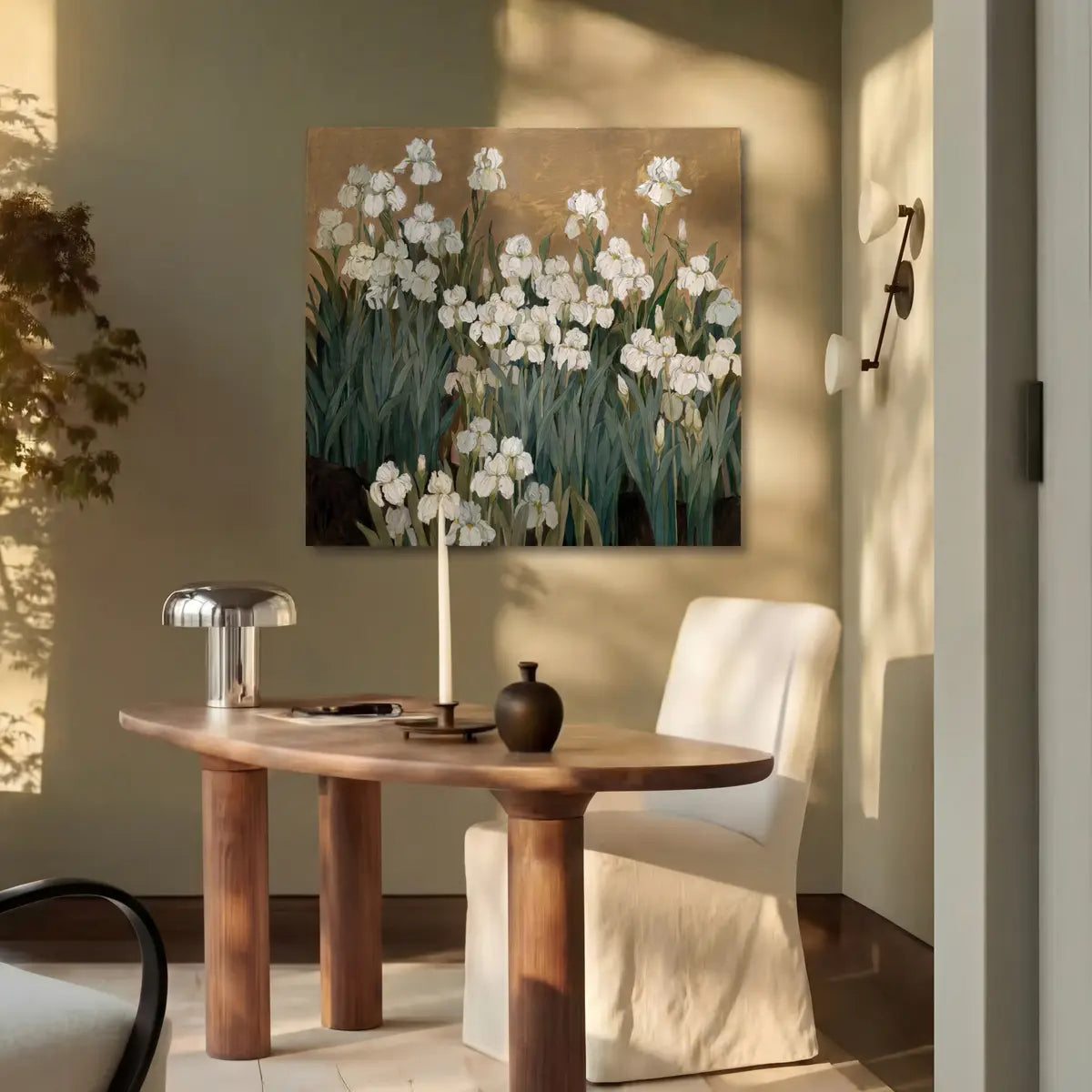 Botanical White Iris | Fields