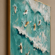 Impressionist Art | Aerial Surf Riders