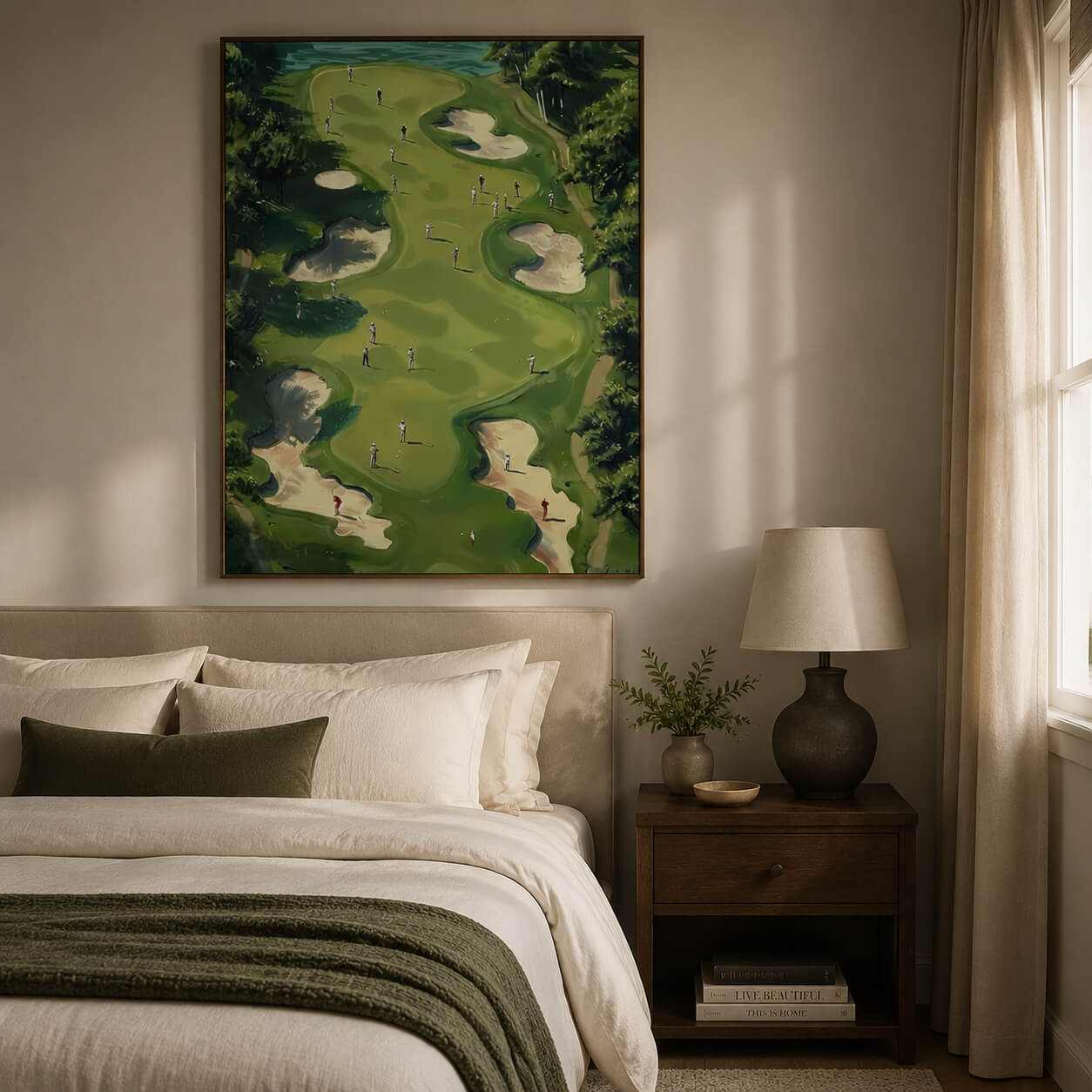 Impressionist Art | Golf Green Days