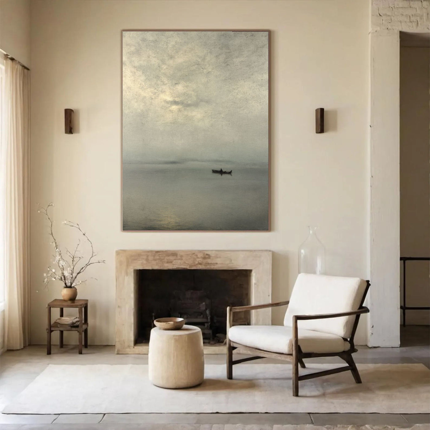 Misty Voyage Art | Serene Depth