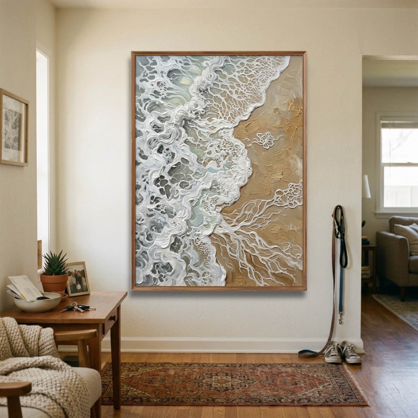 Abstract Art | Foam Shore Textures