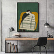 Textured Couple's Embrace | Green Gold