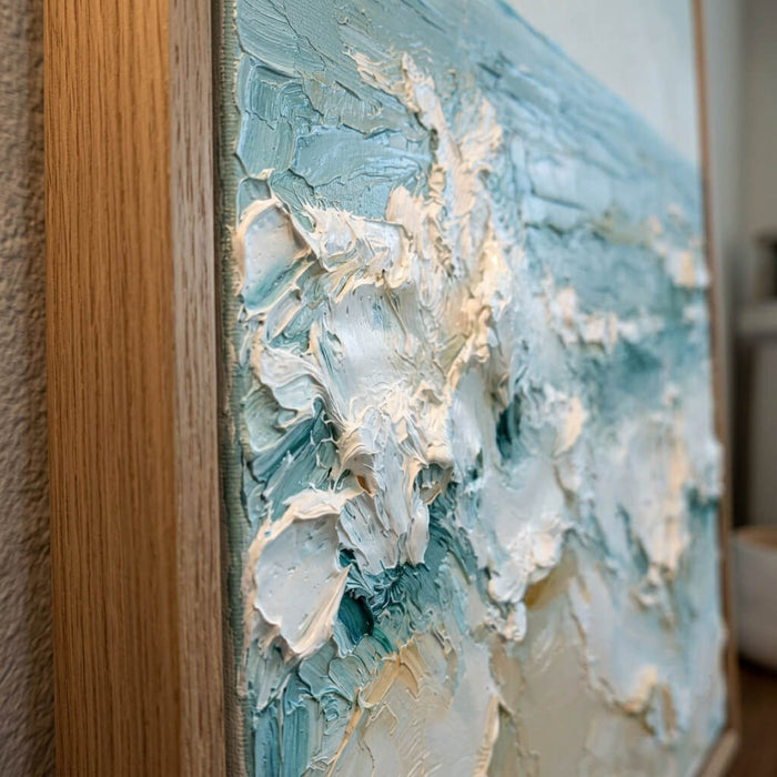 Impressionist Art | Foamy Shore Crests