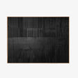 Black Minimalist Textured Wall Art #MT030