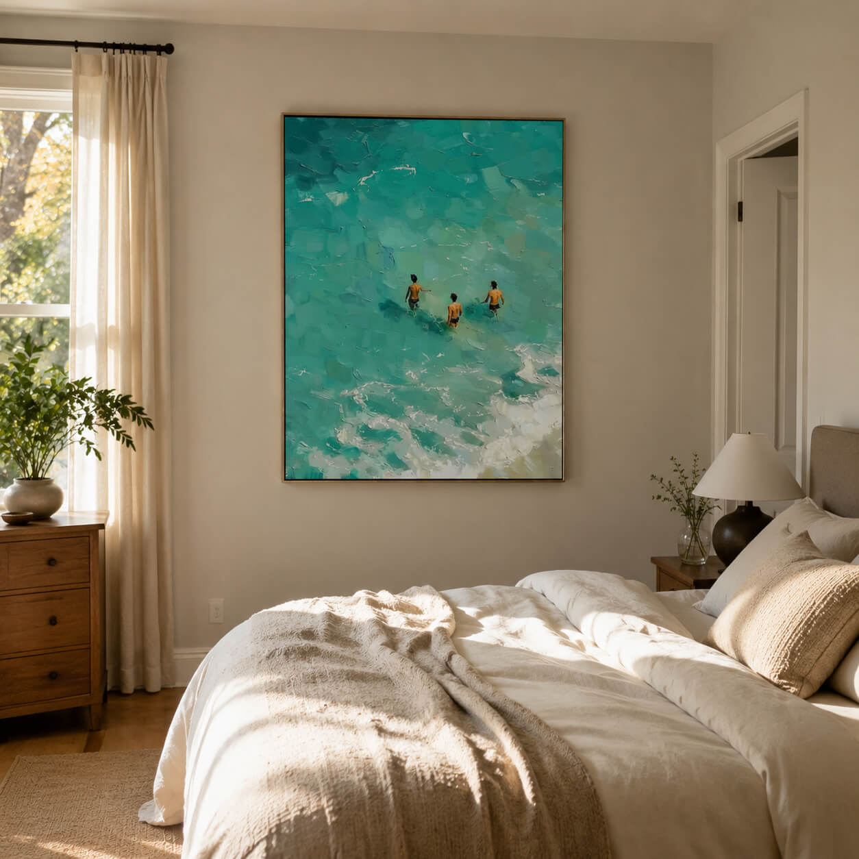 Impressionist Art | Three Ocean Wanderers