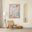 Textured Petal Tapestry | Pastel Blooms